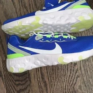 Tourism Nike React Element 55 Vert Bleu Nike Shoes New Nike Renew